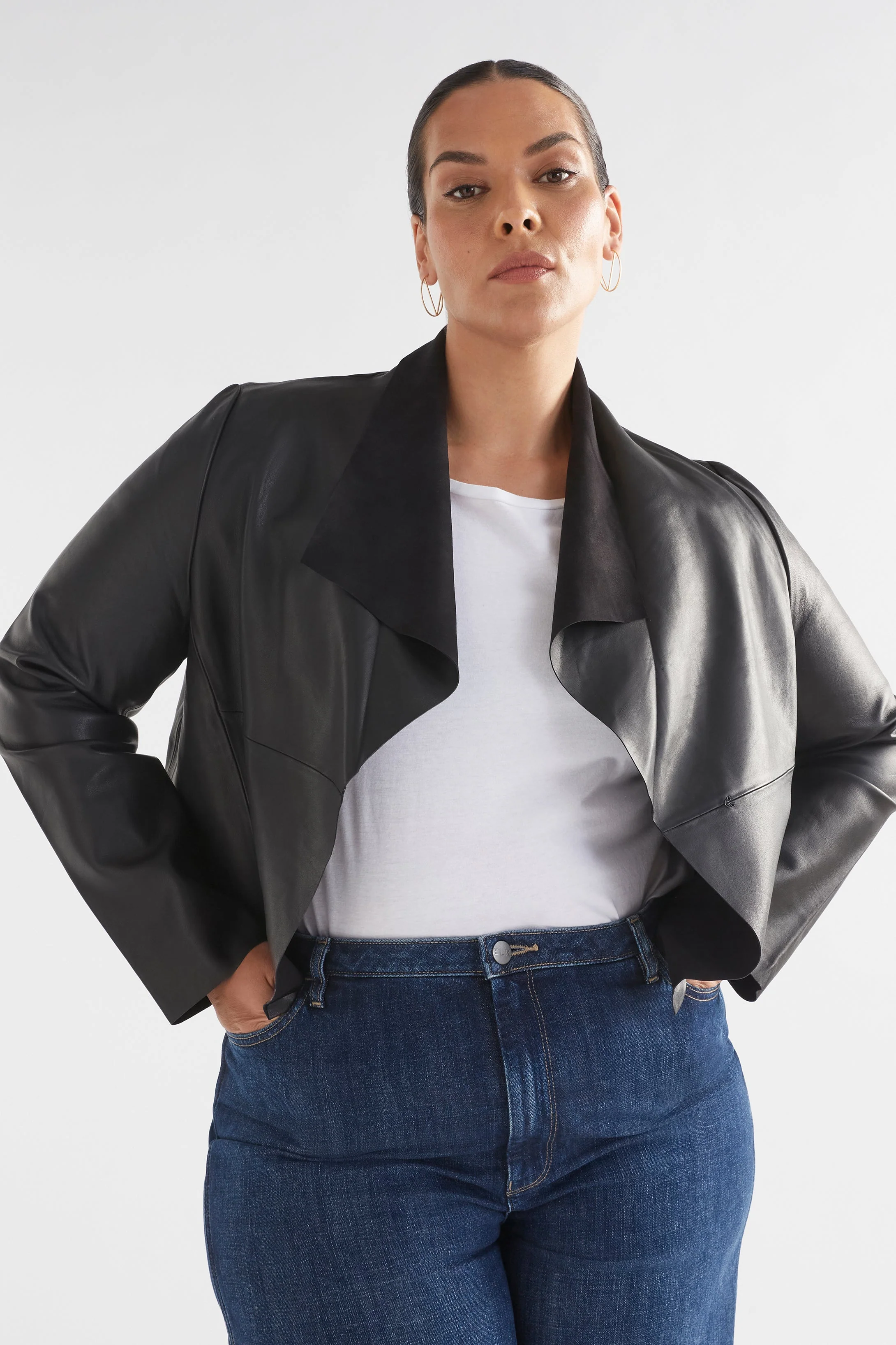 Fine Leather Jacket - Image 5