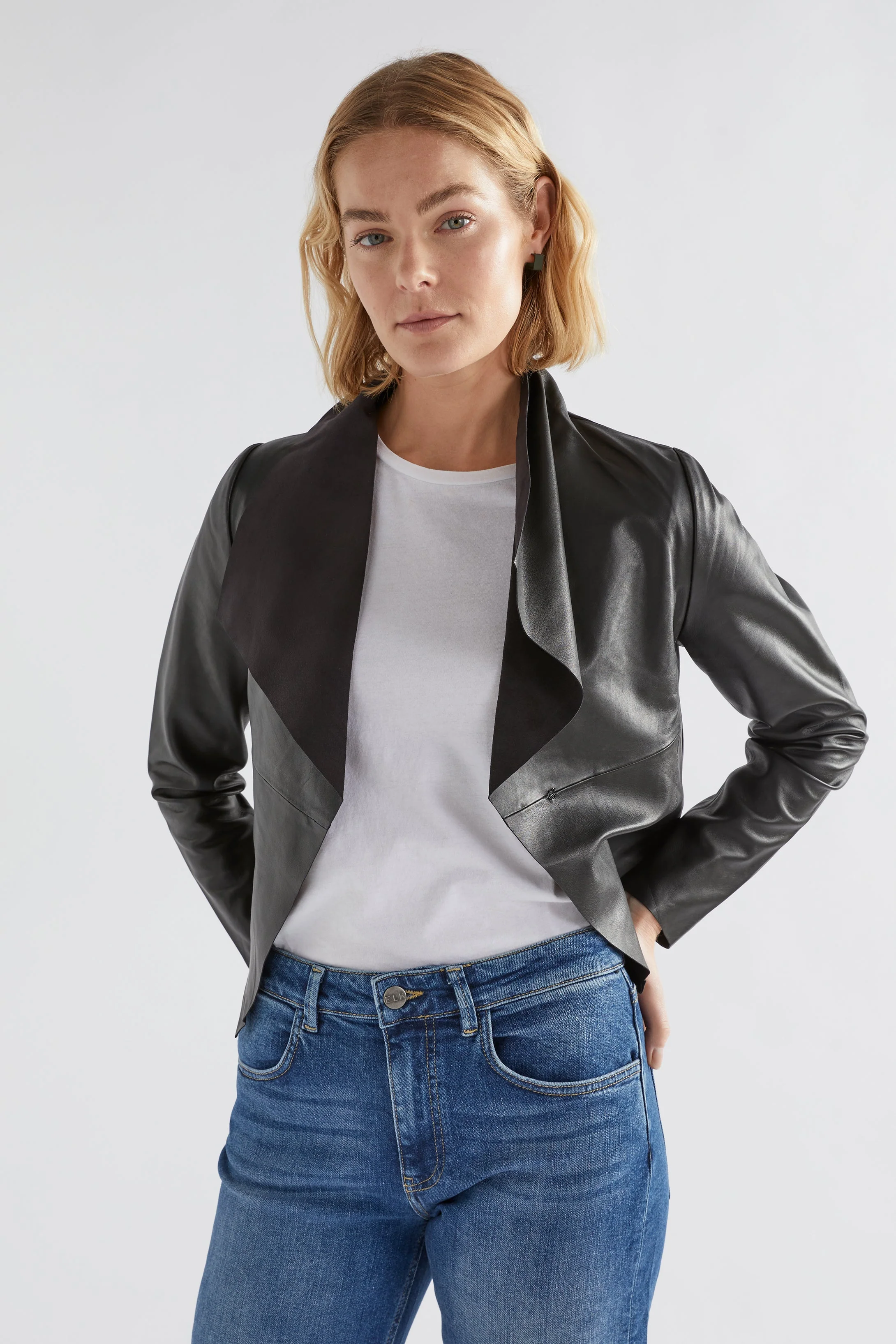 Fine Leather Jacket - Image 7