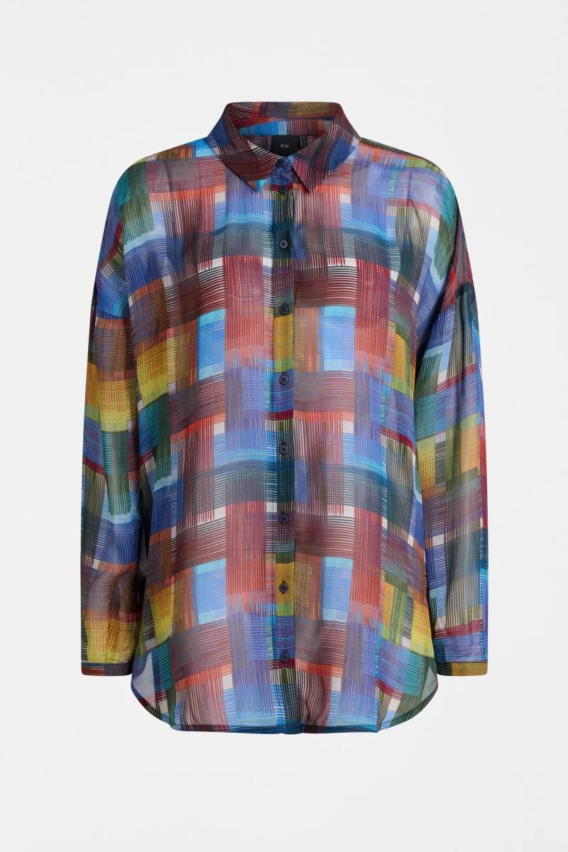 Eir Sheer Shirt Elbrus Print - Image 3