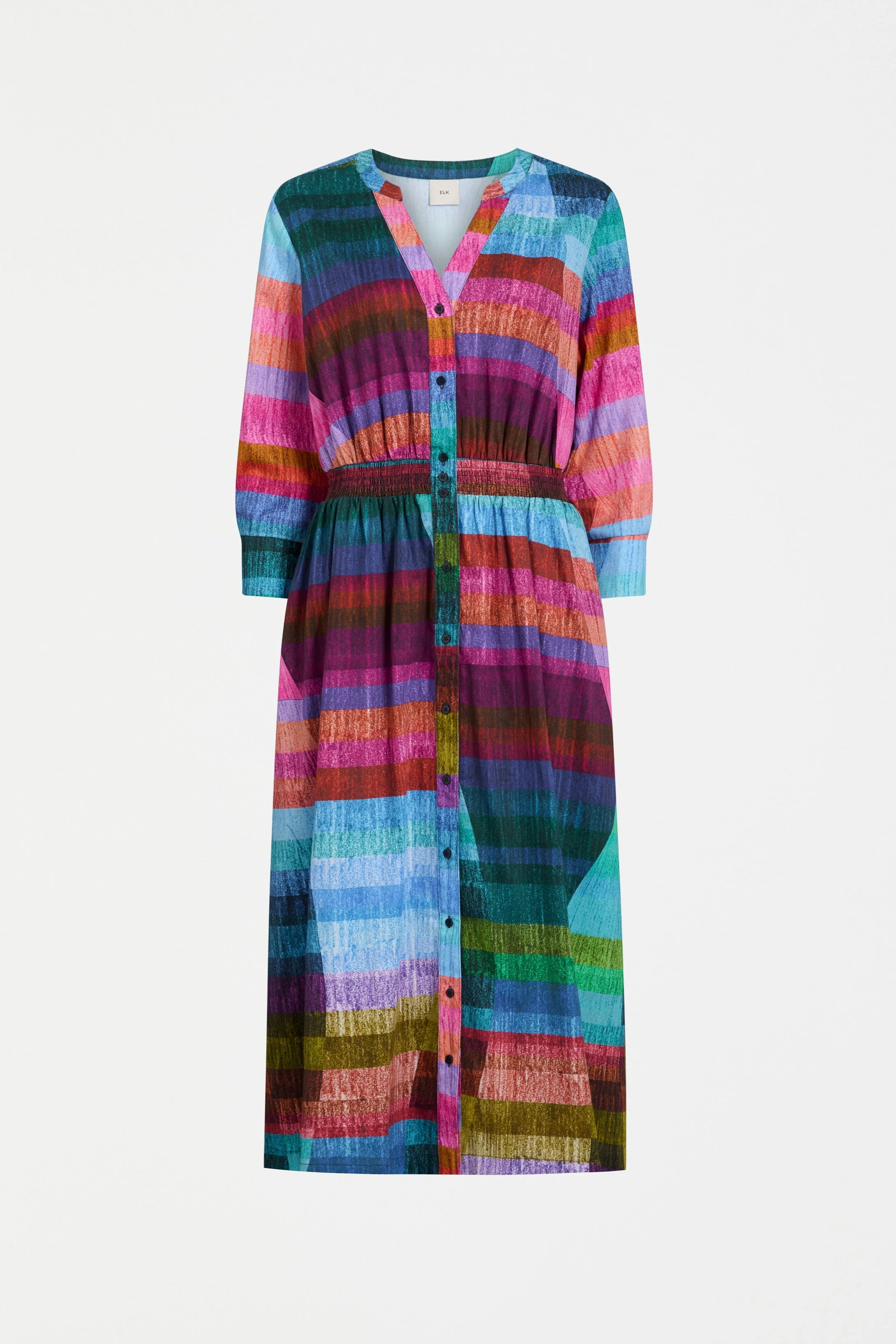 Gia 3/4 Sleeve Shirt Dress - Image 11