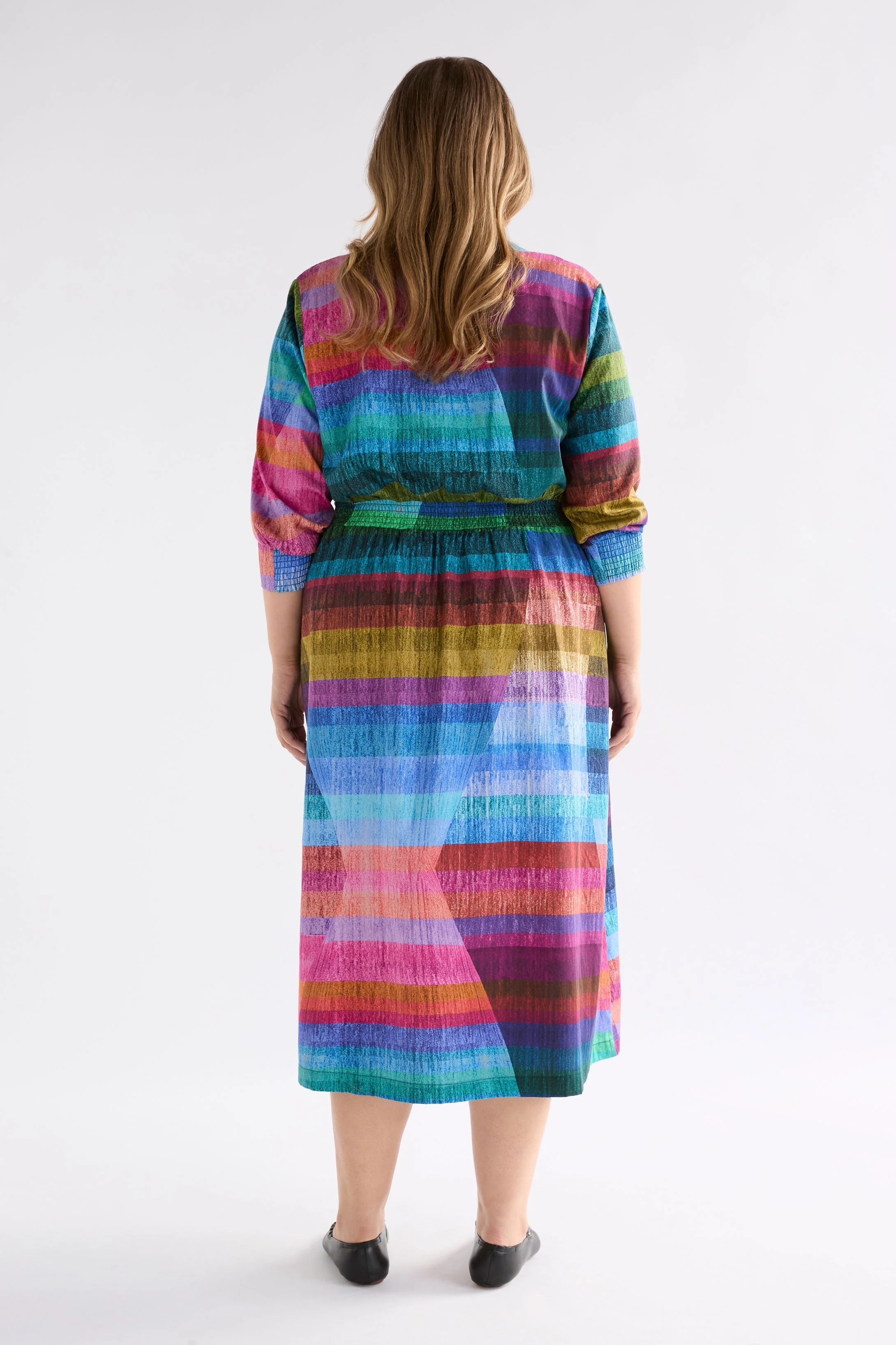 Gia 3/4 Sleeve Shirt Dress - Image 6