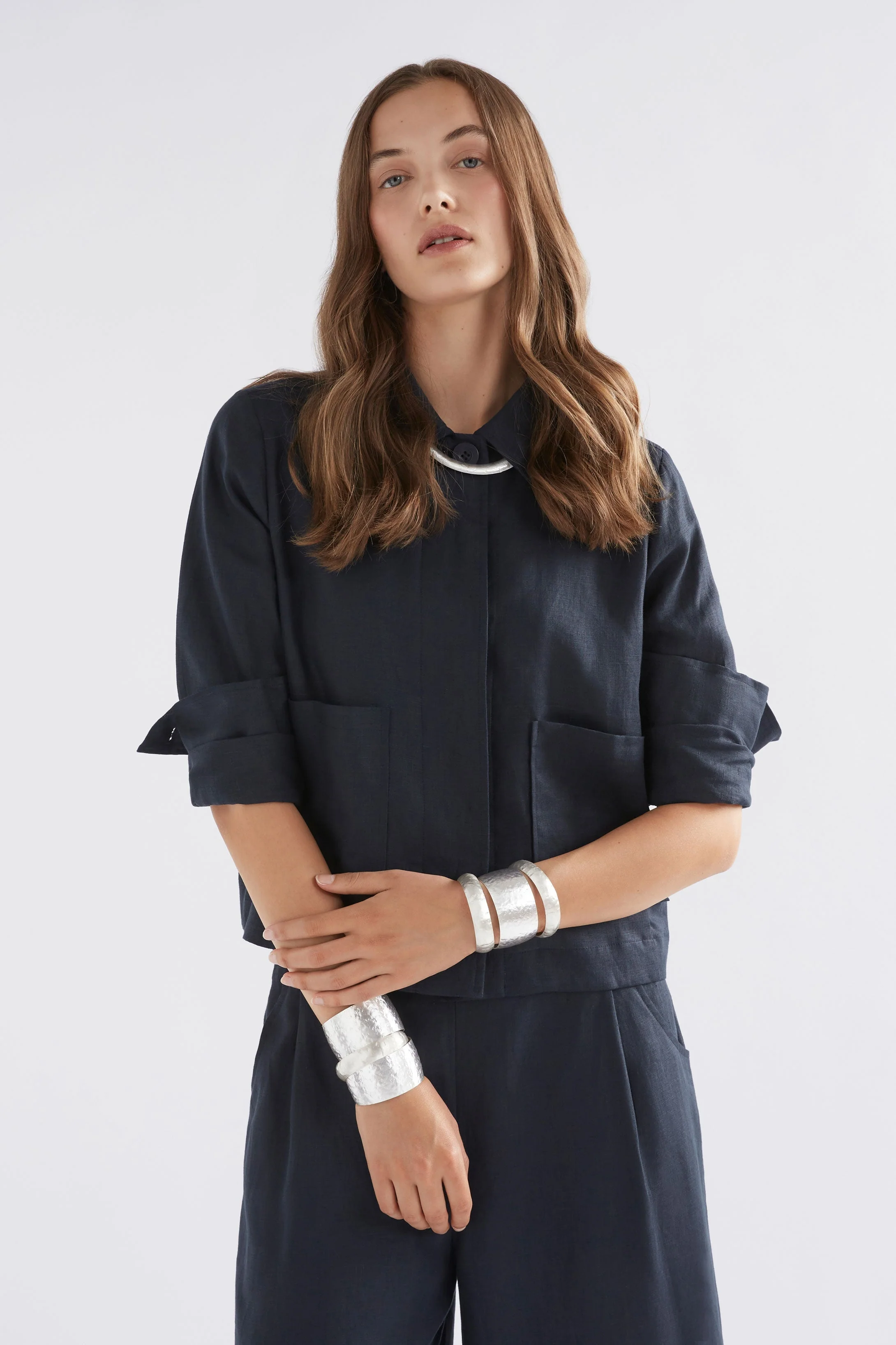 Gild Thin Cuff Bangle - Image 5