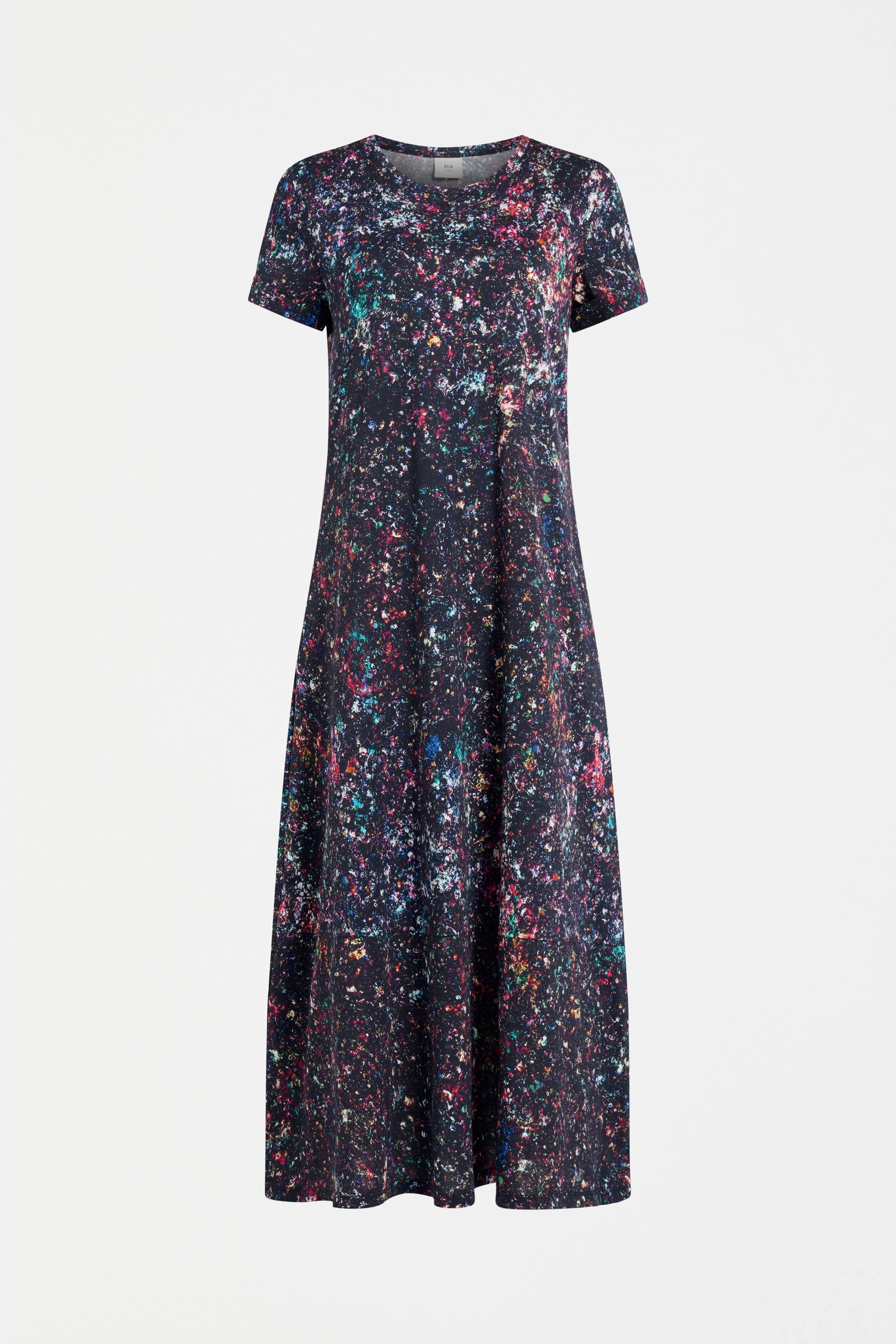Haki Dress Tola Print - Image 7