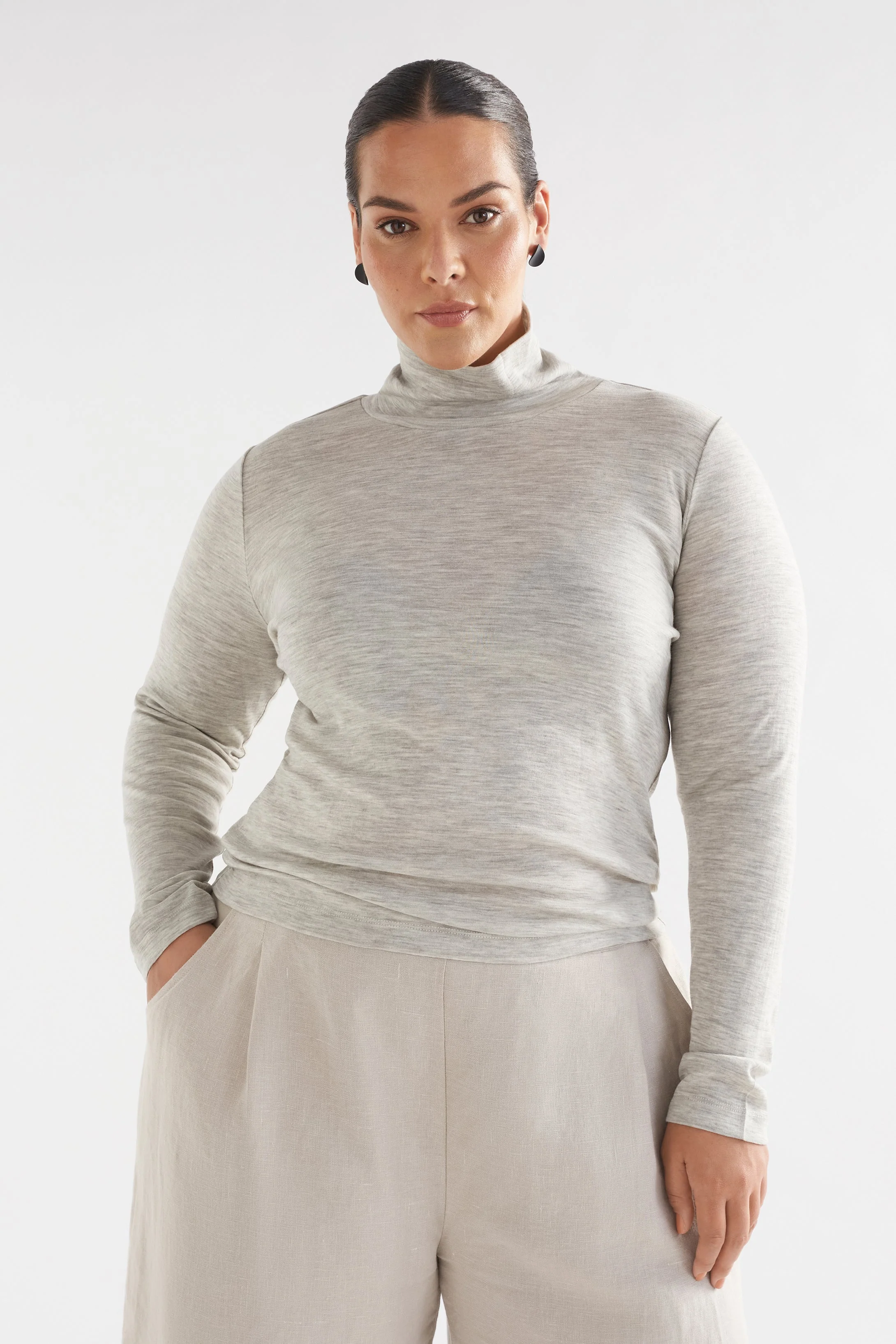 Merino Long Sleeve Skivvy - Image 6